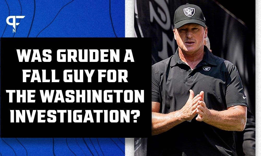 Was Jon Gruden a fall guy for the Washington Football Team investigation?