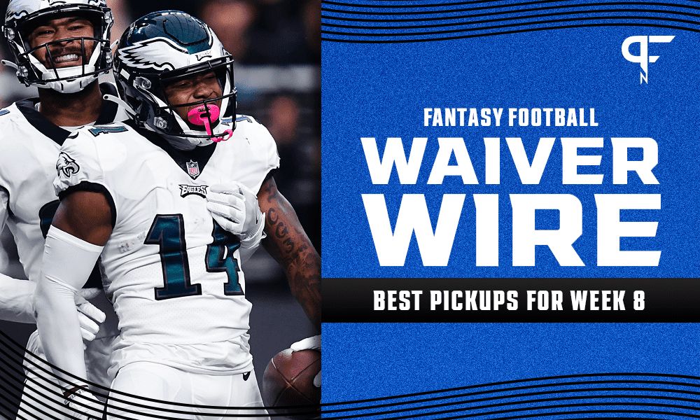 Week 8 Waiver Wire: Pickups and targets for fantasy football include Kenneth Gainwell and Rashod Bateman