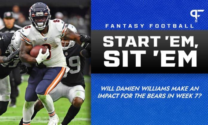 Damien Williams Fantasy Outlook: Will Bears RB make an impact in Week 7?