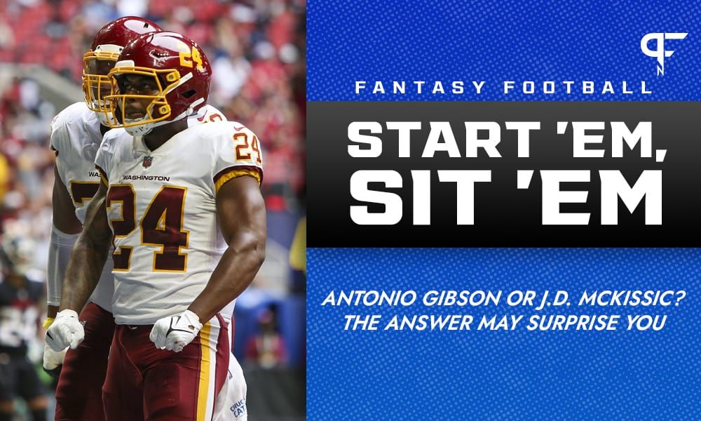 Antonio Gibson or J.D. McKissic? The answer may surprise you