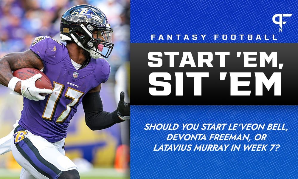 Should you start Le'Veon Bell or Devonta Freeman in Week 7?