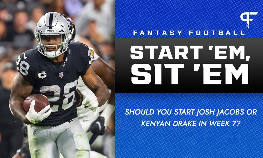 Josh Jacobs or Kenyan Drake: One Raiders RB is fool's gold