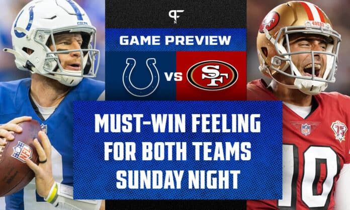 Indianapolis Colts vs. San Francisco 49ers: Matchups, predictions for two teams trying to keep up in their divisions