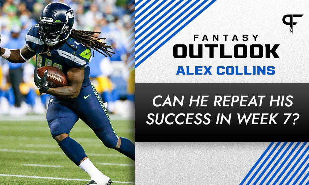 Alex Collins Fantasy Outlook: Can he repeat his success in Week 7?