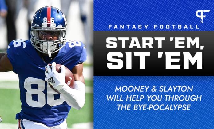 WR Start 'Em Sit 'Em Week 7: Darnell Mooney & Darius Slayton will help you through the bye-pocalypse