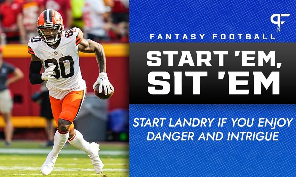 Jarvis Landry Start/Sit Week 7: Start him if you enjoy danger and intrigue