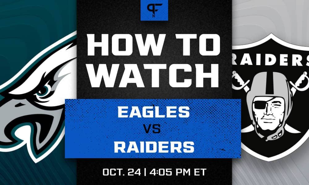 Eagles vs. Raiders prediction, pick, odds, and how to watch the Week 7 game