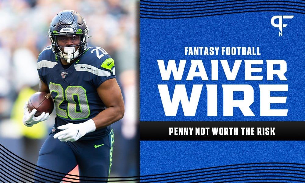 Rashaad Penny Week 7 Fantasy Waiver Wire: Not worth the risk