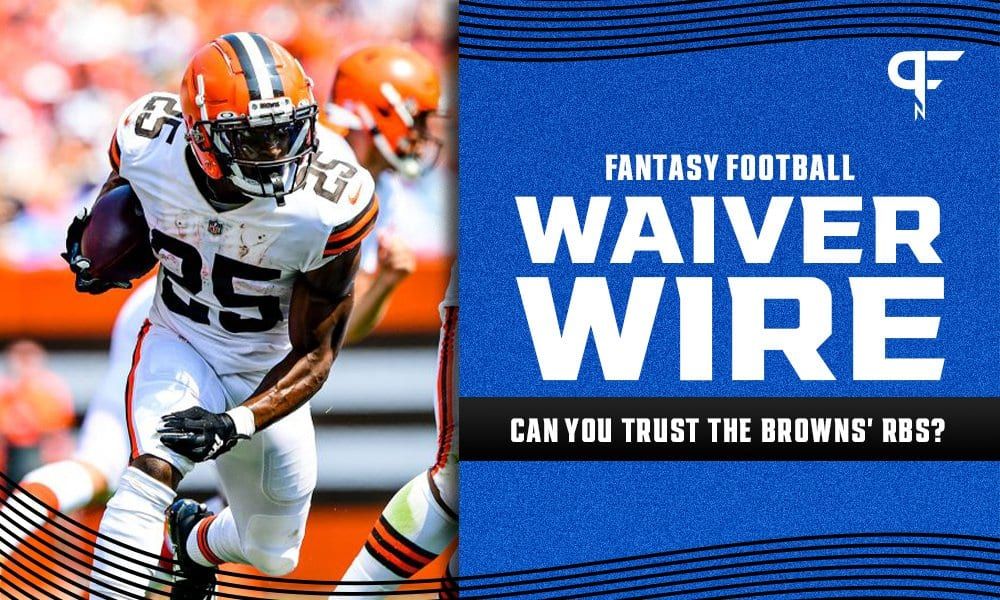 Fantasy Waiver Wire Week 7: Can you trust the Browns’ RBs?