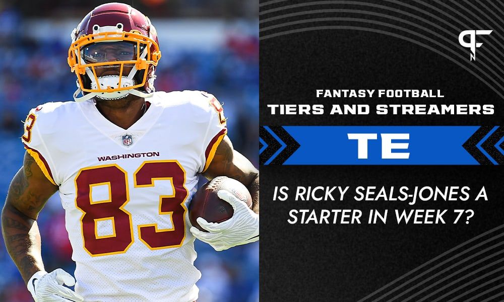 Fantasy TE Tiers and Streamers Week 7: Is Ricky Seals-Jones a starter in Week 7?