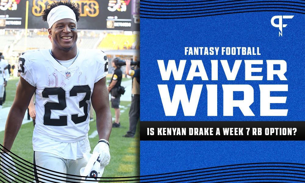 Kenyan Drake Waiver Wire Week 7: Fantasy outlook for Raiders RB