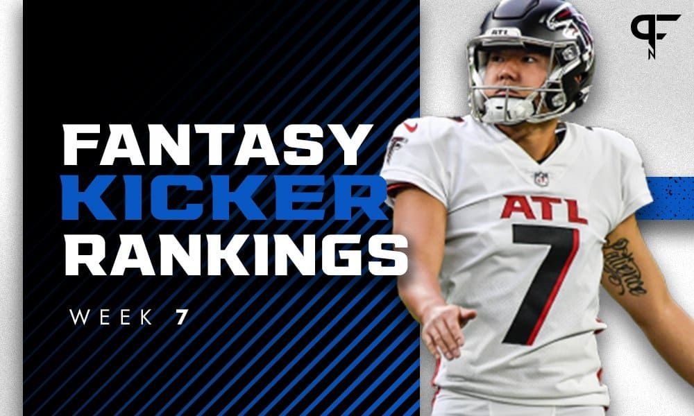 Fantasy Football K Rankings and Streamers for Week 7