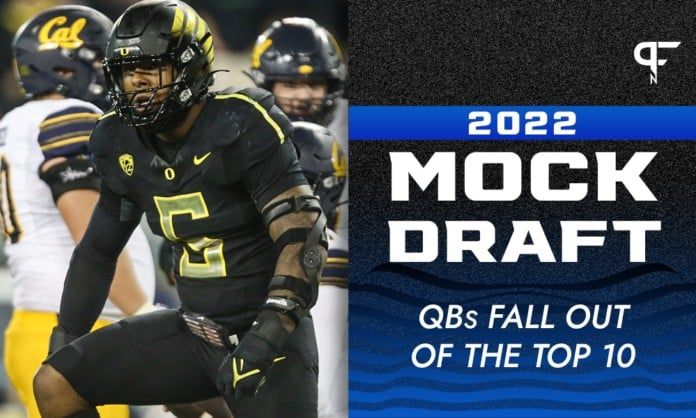 2022 NFL Mock Draft: QBs fall out of the top 10