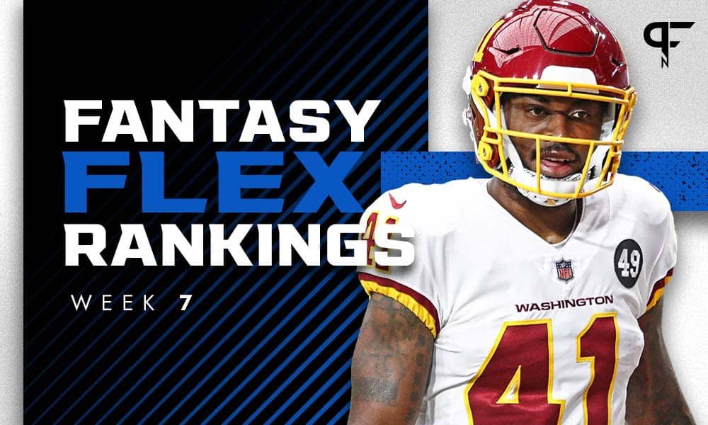 Week 7 Fantasy Football Flex Rankings: Michael Carter, J.D. McKissic sit inside the top 75