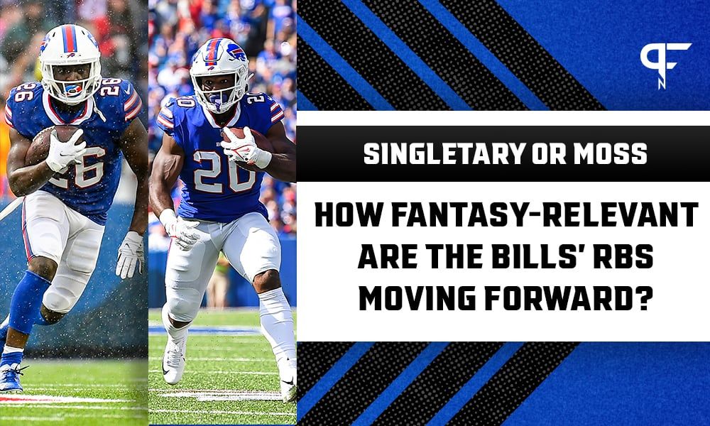 Devin Singletary or Zack Moss: How fantasy-relevant are the Bills' RBs moving forward?
