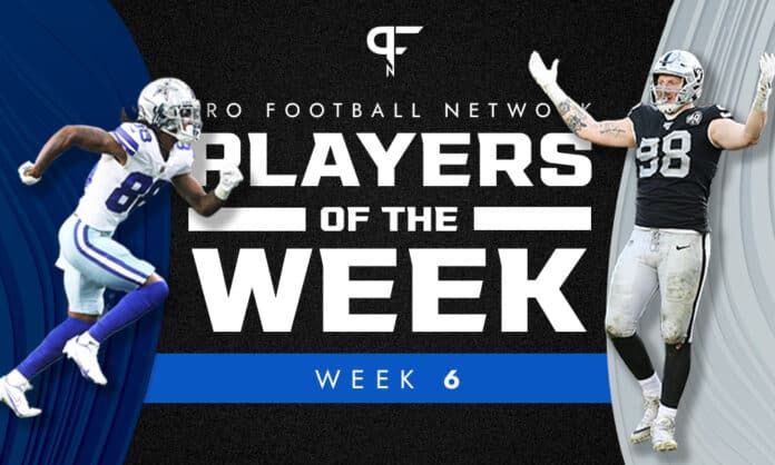 Week 6 NFL Player of the Week: Two Raiders and a Cowboy take top honors in big wins