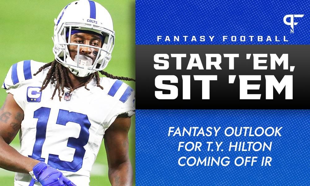 T.Y. Hilton Start/Sit Week 6: Fantasy outlook for Colts WR coming off IR