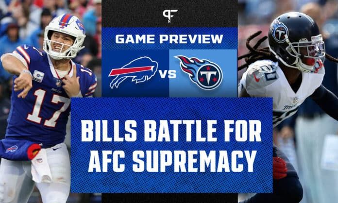 Buffalo Bills vs. Tennessee Titans: Matchups, prediction for battle of AFC division leaders