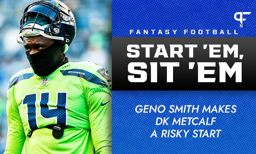 DK Metcalf Start/Sit Week 6: WR1 plus Geno Smith equals 