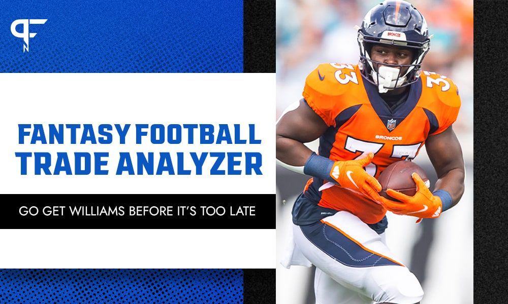 NFL Fantasy Trade Analyzer: Go get Javonte Williams before it's too late