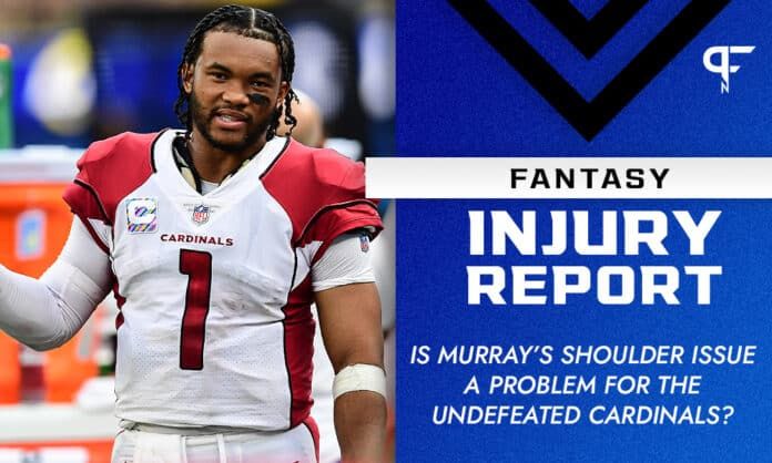 Fantasy Injury Report: Kyler Murray, Christian McCaffrey, DeAndre Hopkins injury updates