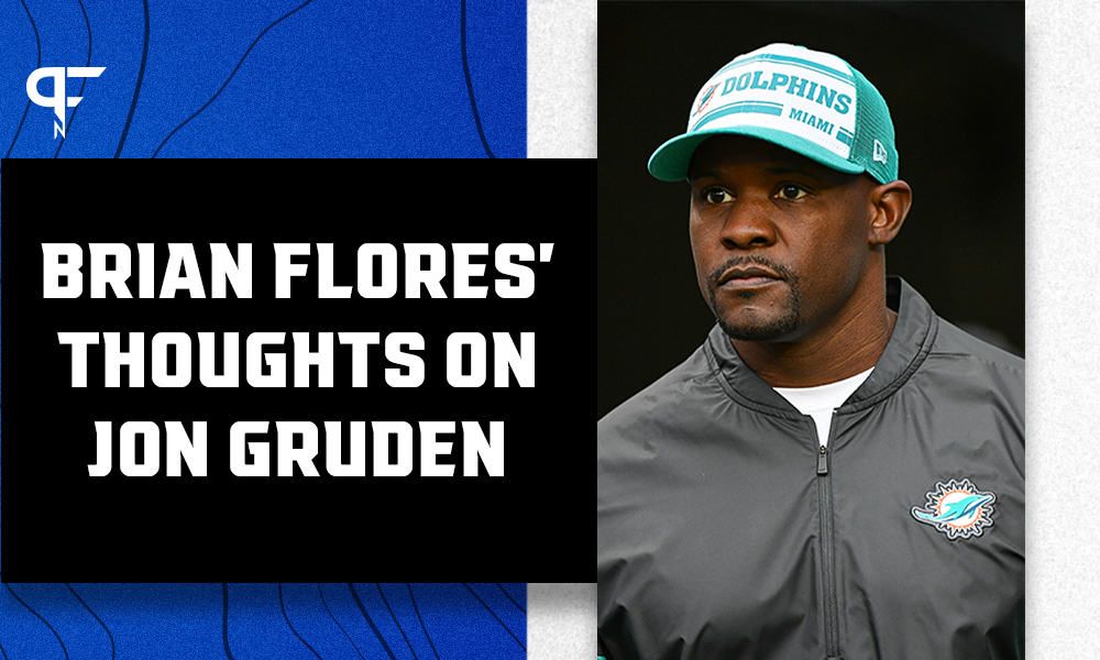 Miami Dolphins coach Brian Flores on Jon Gruden: 
