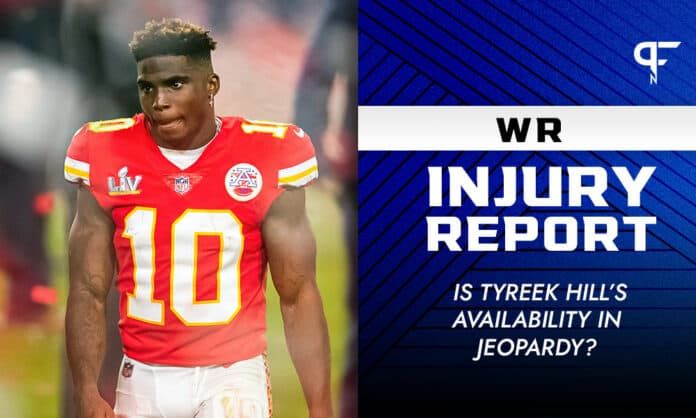 Fantasy WR Injury Report Week 6: Is Tyreek Hill's availability in jeopardy?