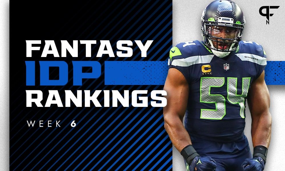 IDP Rankings Week 6: Top defensive fantasy football players to start