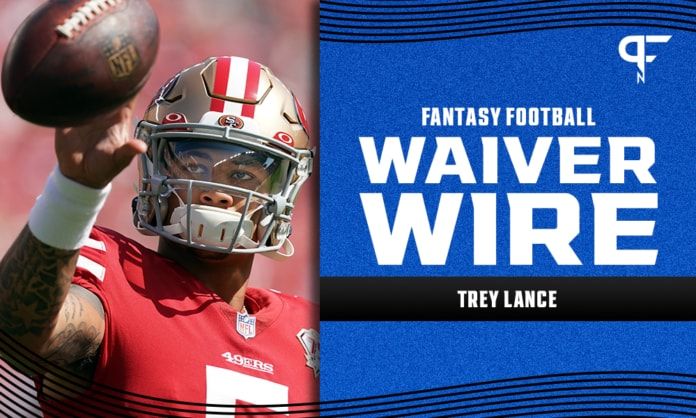 Trey Lance Waiver Wire Week 6: Fantasy outlook for the 49ers rookie and Jimmy Garoppolo