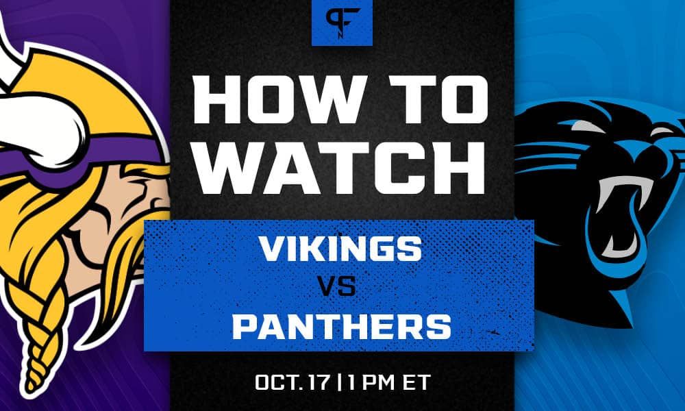 Vikings vs. Panthers prediction, pick, odds, and how to watch the Week 6 game