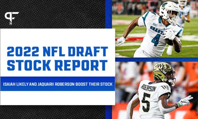 2022 NFL Draft Stock Report: Isaiah Likely and Jaquarii Roberson boost their stock