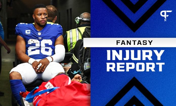 Fantasy Injury Report: Joe Burrow, Saquon Barkley, JuJu Smith-Schuster injury updates