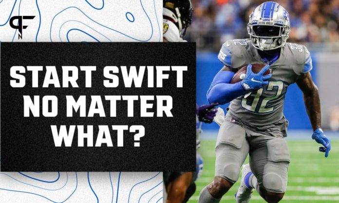 D'Andre Swift Start/Sit Week 5: Is he healthy enough to make your lineup?