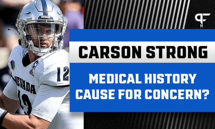 Carson Strong's Draft Stock: Medical history could create uncertainty