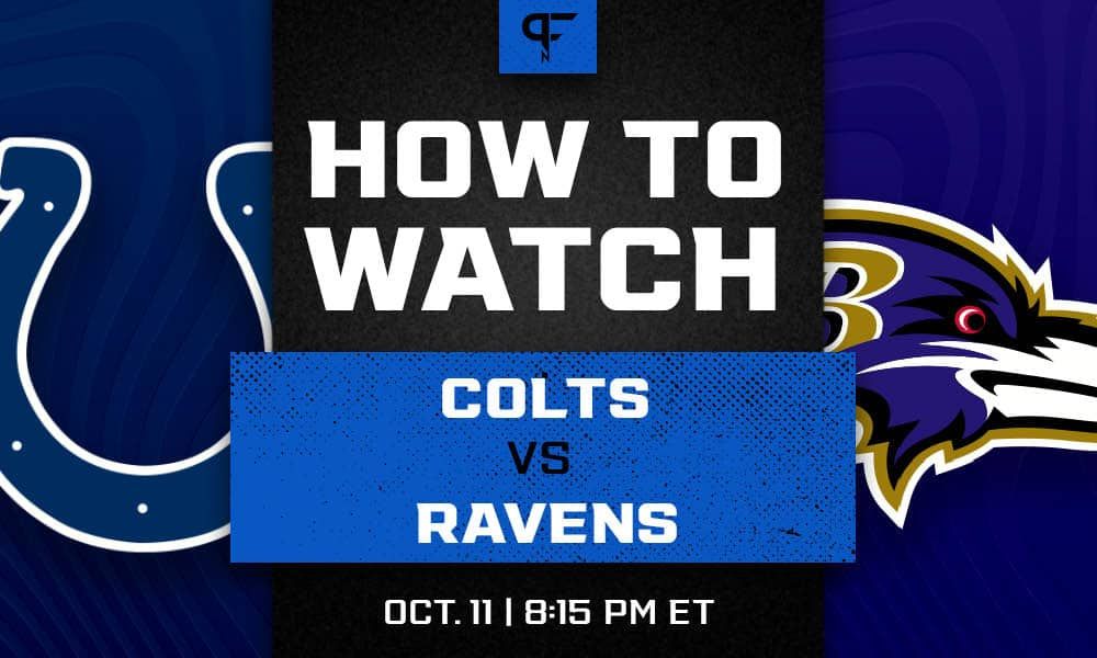 Colts vs. Ravens prediction, odds, line, and how to watch the Monday Night Football game