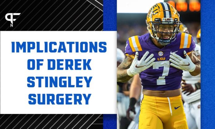 Analyzing Derek Stingley Jr.'s draft stock following foot surgery