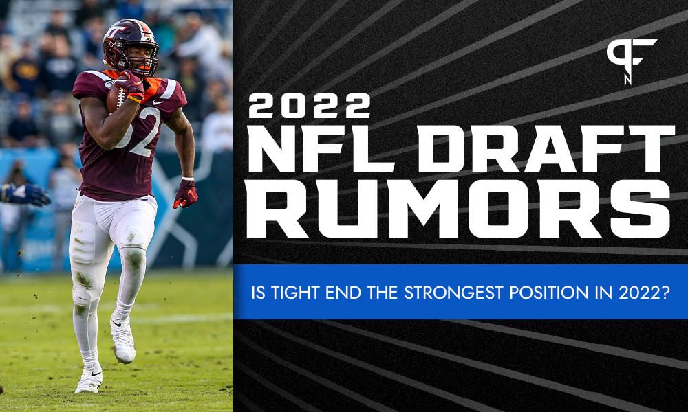 NFL Draft Rumors: Is tight end the strongest position in 2022?