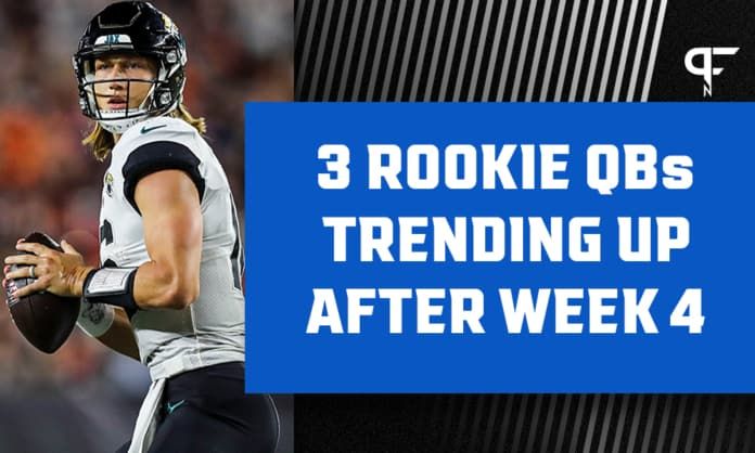 NFL Rookie QB Rankings: Lawrence, Wilson, and Fields trending up while Jones remains stagnant