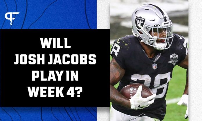 Josh Jacobs Start/Sit Week 4: If he plays, should you trust him?