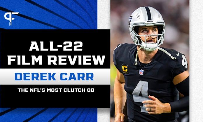 Derek Carr All-22 Film Review: The NFL's most clutch quarterback