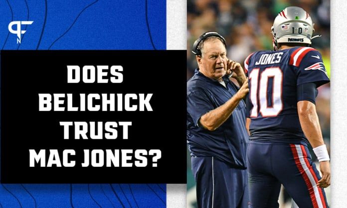 New England Patriots coach Bill Belichick's late-game strategy shows limits to confidence in Mac Jones