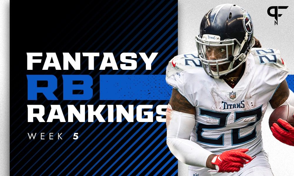 Fantasy RB Rankings Week 5: Can anyone knock off Derrick Henry from the top spot?