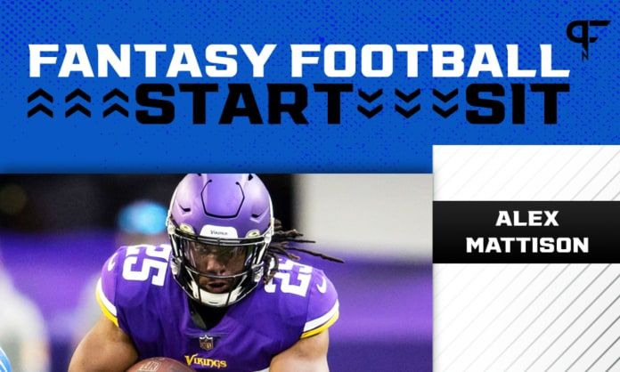 Alexander Mattison Start/Sit Week 4: Can we safely bench Dalvin Cook's elite RB handcuff?