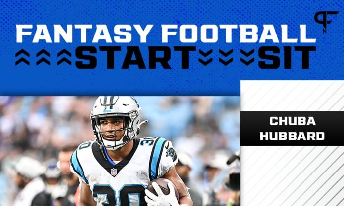 Chuba Hubbard Start/Sit Week 4: Huge opportunity with Christian McCaffrey out