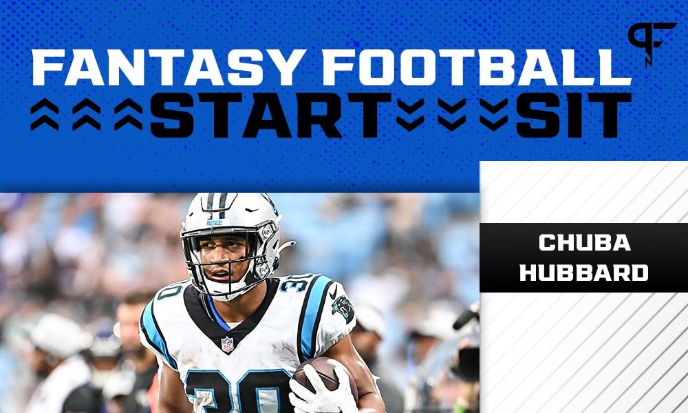 Chuba Hubbard Start/Sit Week 4: Huge opportunity with Christian McCaffrey out