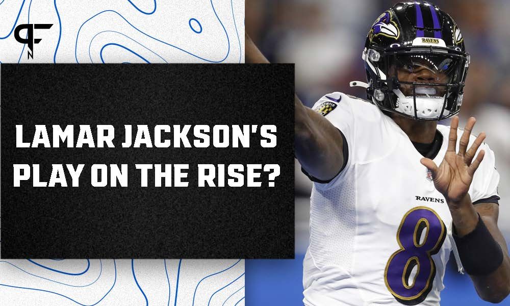 Lamar Jackson played significantly better against the Lions in Week 3 than you may think