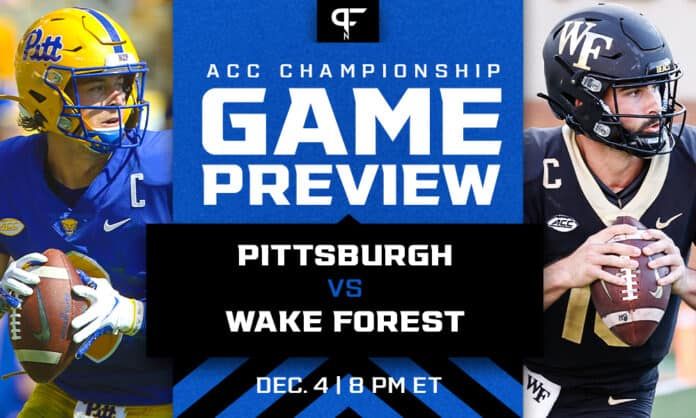 2021 ACC Championship Game Preview: How to watch Wake Forest vs. Pitt