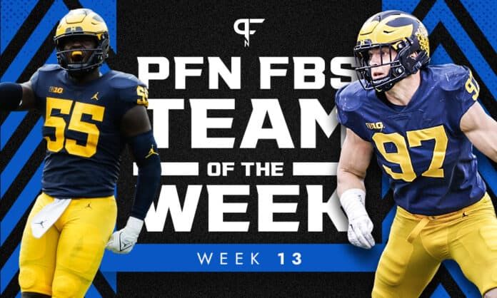 College Football Team of the Week: Rivalry Week lives up to the hype