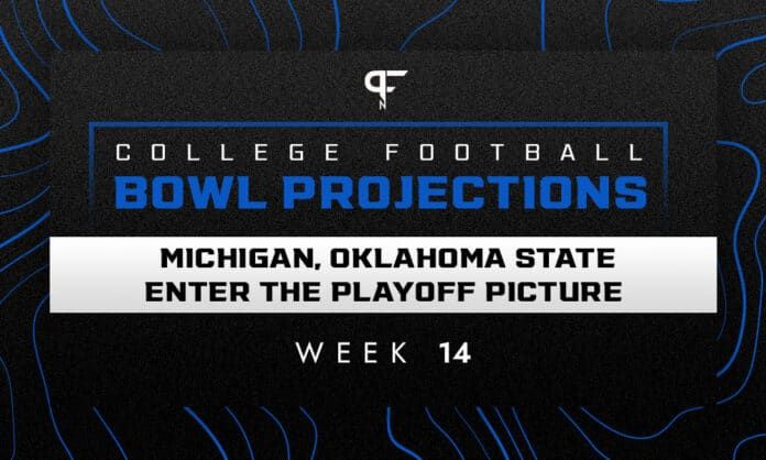 College Football Bowl Projections Week 14: Michigan, Oklahoma State enter the playoff picture