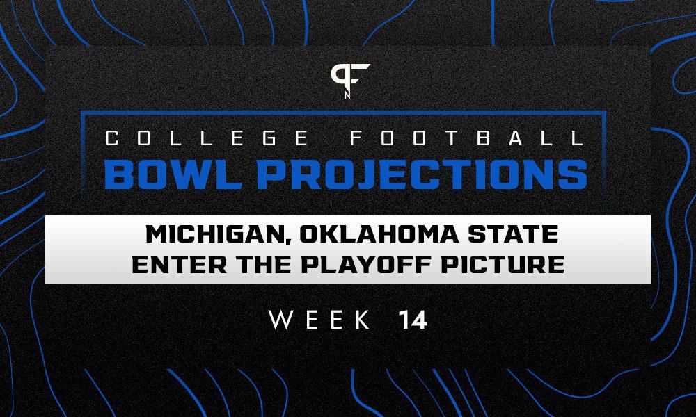 College Football Bowl Projections Week 14: Michigan, Oklahoma State enter the playoff picture